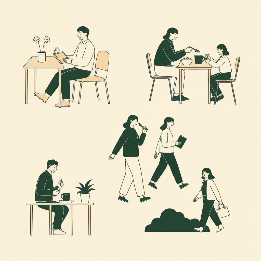 Alltägliche Nutzung von Kombinationen